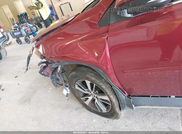 2T3WFREV7JW488507 2018 TOYOTA RAV4 Red 