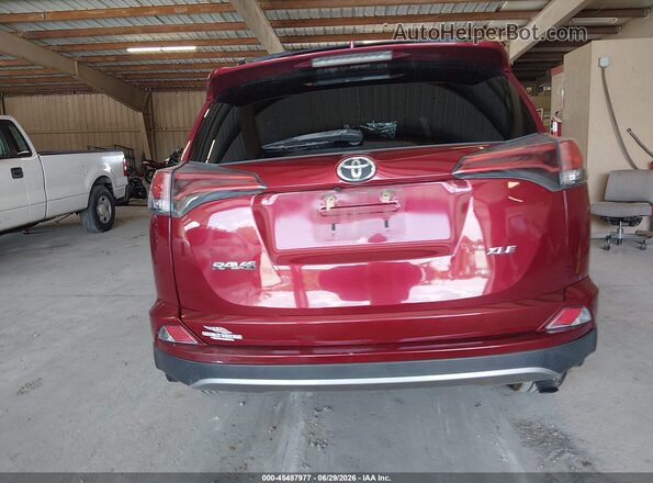 2T3WFREV7JW488507 2018 TOYOTA RAV4 Red 