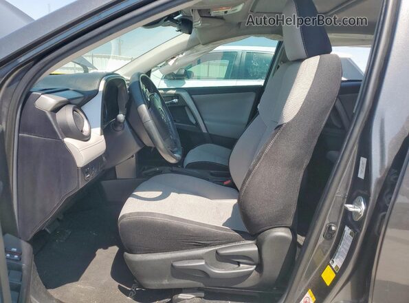 2T3WFREV7JW514880 2018 TOYOTA RAV4 Charcoal Widok wnętrza z przodu
