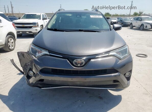 2T3WFREV7JW514880 2018 TOYOTA RAV4 Charcoal Widok z przodu