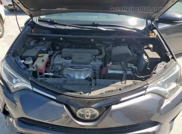 2T3WFREV7JW514880 2018 TOYOTA RAV4 Charcoal Widok komory silnika