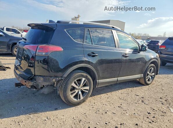 2T3WFREV8GW250786 2016 TOYOTA RAV4 Black Հետևի աջ