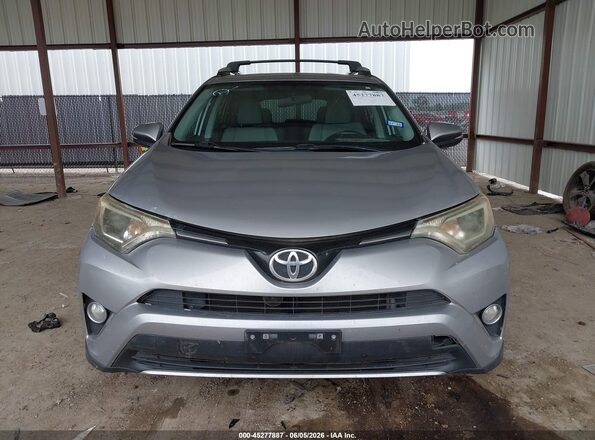 2T3WFREV8GW265367 2016 TOYOTA RAV4 Silver Instrument cluster view