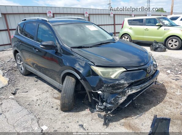 2T3WFREV8HW383517 2017 TOYOTA RAV4 Black Դիմացի տեսք