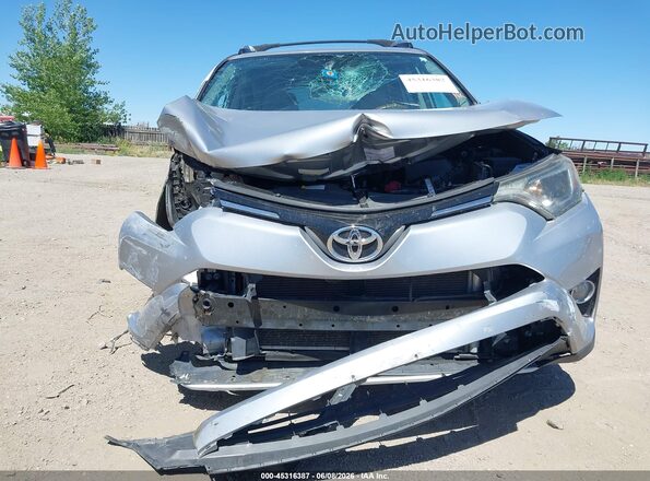 2T3WFREV9GW271288 2016 TOYOTA RAV4 Серебряный Вид щитка приборов