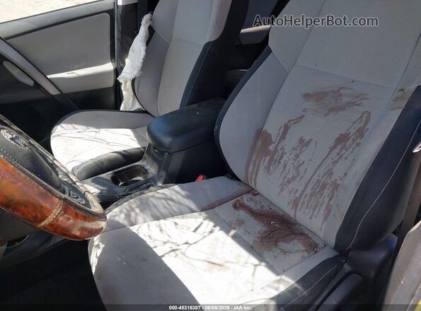 2T3WFREV9GW271288 2016 TOYOTA RAV4 Серебряный Вид панели приборов