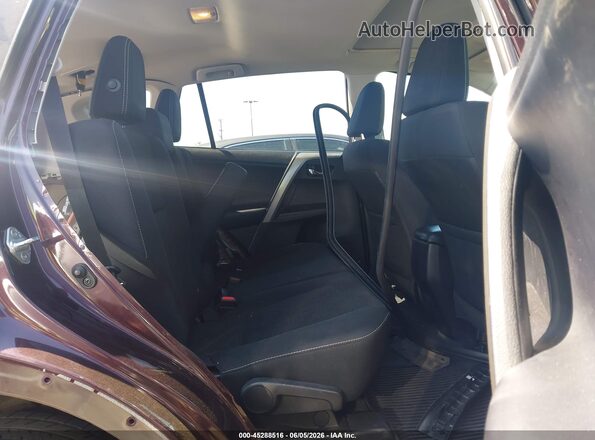 2T3WFREV9JW464127 2018 TOYOTA RAV4 Burgundy Vista de la etiqueta del VIN