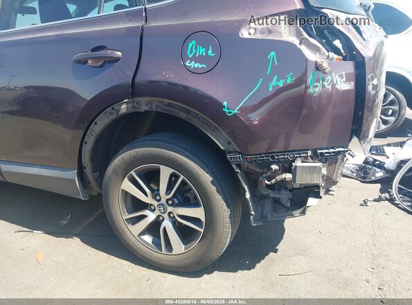 2T3WFREV9JW464127 2018 TOYOTA RAV4 Burgundy 