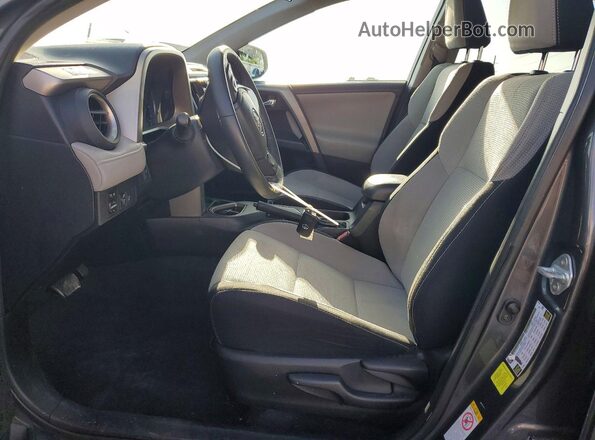 2T3WFREVXHW393823 2017 TOYOTA RAV4 Gray Vista interior delantera