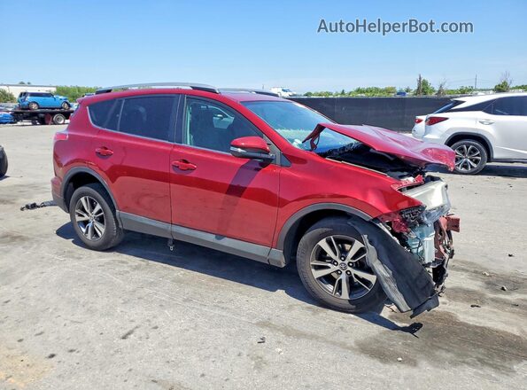2T3WFREVXJW468879 2018 TOYOTA RAV4 Red Առջևի աջ