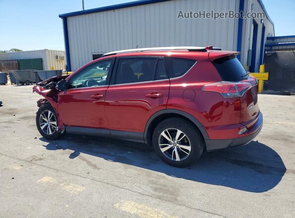 2T3WFREVXJW468879 2018 TOYOTA RAV4 Red Հետևի ձախ