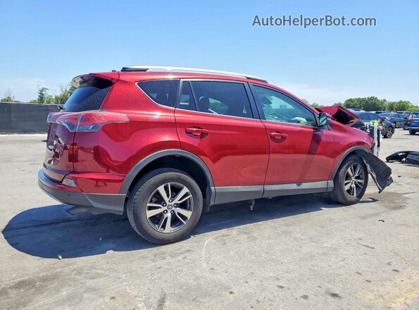 2T3WFREVXJW468879 2018 TOYOTA RAV4 Red Հետևի աջ