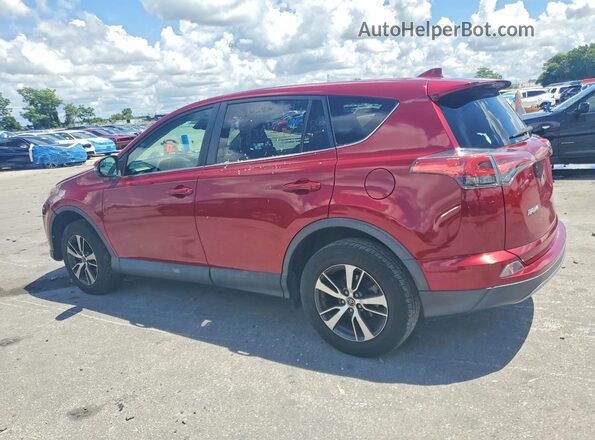 2T3WFREVXJW477419 2018 TOYOTA RAV4 Red 