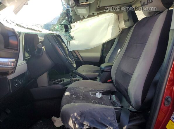 2T3WFREVXJW507762 2018 TOYOTA RAV4 Red Widok wnętrza z przodu