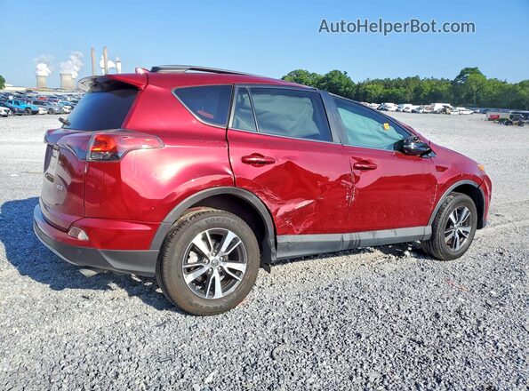 2T3WFREVXJW507762 2018 TOYOTA RAV4 Red Tył prawy