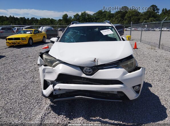 2T3WFREVXJW447143 2018 TOYOTA RAV4 White Vista del cuadro de instrumentos