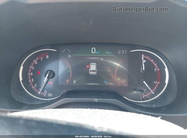 2T3Y1RFV1KC007837 2019 TOYOTA RAV4 White უკანა სავარძლების ხედი