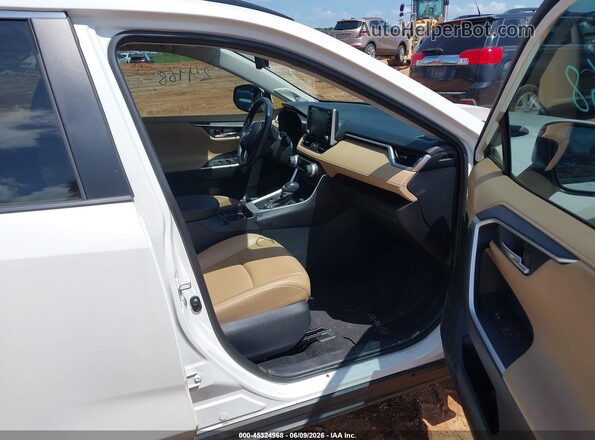 2T3Y1RFV1KC007837 2019 TOYOTA RAV4 White წინა სალონის ხედი