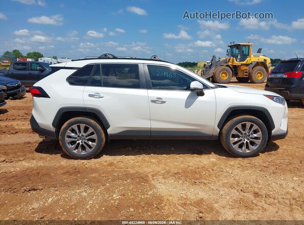 2T3Y1RFV1KC007837 2019 TOYOTA RAV4 White უკანა სალონის ხედი