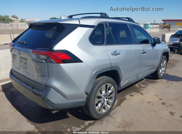 2T3Y1RFVXKW014025 2019 TOYOTA RAV4 Silver Trasero derecho