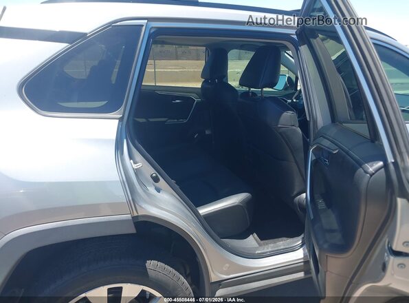 2T3Y1RFVXKW014025 2019 TOYOTA RAV4 Silver Vista de la etiqueta del VIN