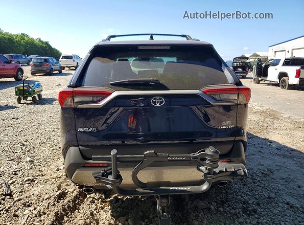 2T3Y1RFVXRW352650 2024 TOYOTA RAV4 Blue Widok z tyłu