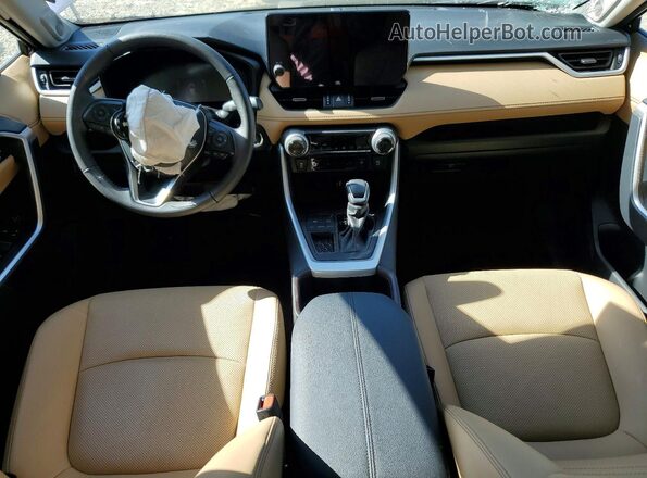 2T3Y1RFVXRW352650 2024 TOYOTA RAV4 Blue Widok deski rozdzielczej