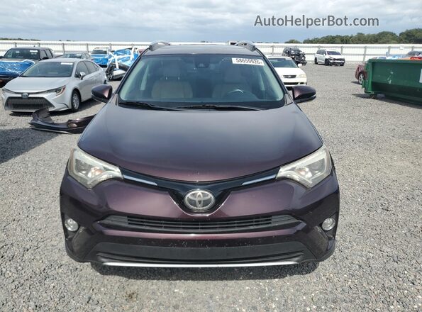 2T3YFREV0GW253951 2016 TOYOTA OTHER Burgundy Front view