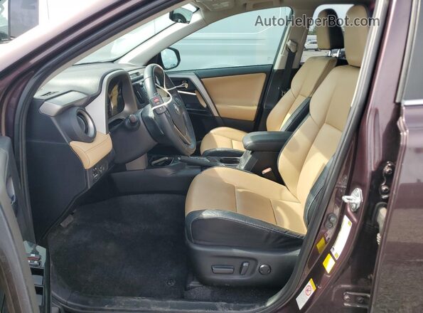 2T3YFREV0GW253951 2016 TOYOTA OTHER Burgundy Front interior view