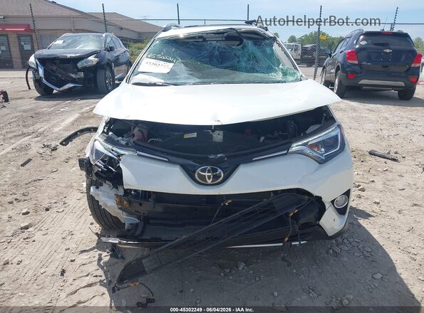 2T3YFREV0GW276761 2016 TOYOTA RAV4 White ხელსაწყოთა პანელის ხედი