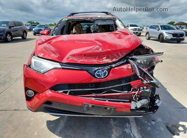 2T3YFREV1HW333096 2017 TOYOTA RAV4 Red Դիմացի տեսք