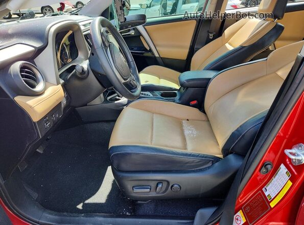 2T3YFREV1HW333096 2017 TOYOTA RAV4 Red Սալոնի դիմացի տեսք