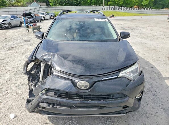 2T3YFREV1HW375011 2017 TOYOTA RAV4 Black Դիմացի տեսք