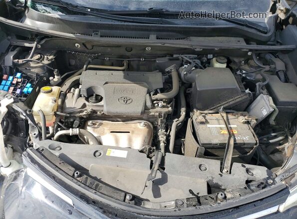 2T3YFREV1HW375011 2017 TOYOTA RAV4 Black Շարժիչի բաժամունքի տեսք