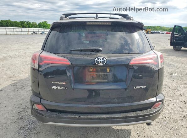 2T3YFREV1HW375011 2017 TOYOTA RAV4 Black Հետևի տեսք