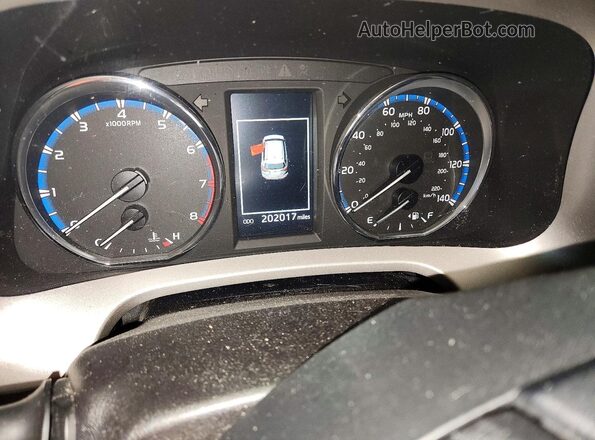 2T3YFREV2GW262280 2016 TOYOTA RAV4 Серый Вид щитка приборов