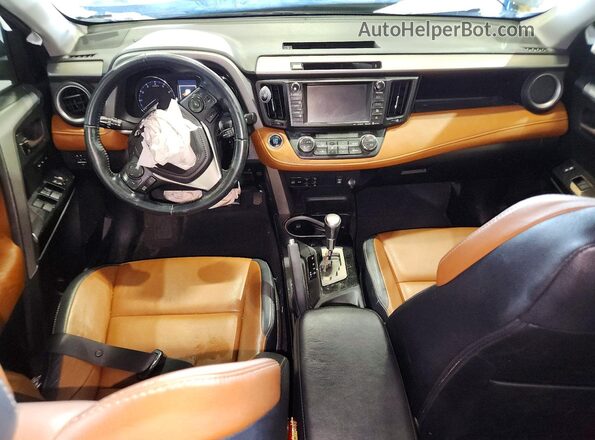 2T3YFREV2GW262280 2016 TOYOTA RAV4 Серый Вид панели приборов