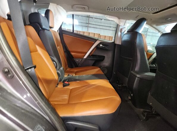 2T3YFREV2GW262280 2016 TOYOTA RAV4 Серый Вид задней части салона