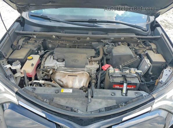 2T3YFREV2JW429714 2018 TOYOTA RAV4 Black Engine compartment view