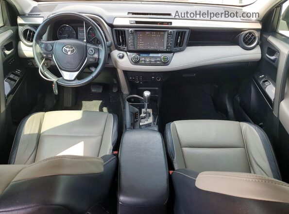 2T3YFREV2JW429714 2018 TOYOTA RAV4 Black Dashboard view