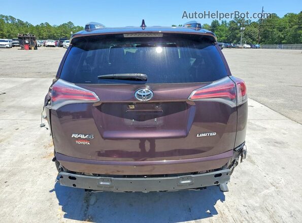2T3YFREV3GW237078 2016 TOYOTA RAV4 Purple Rear view
