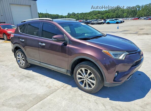 2T3YFREV3GW237078 2016 TOYOTA RAV4 Purple Front right