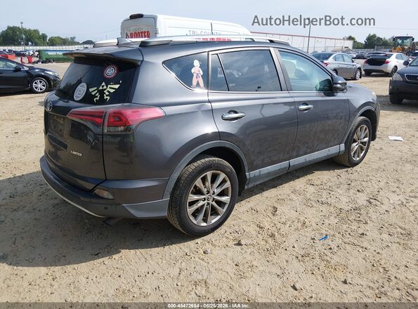 2T3YFREV7GW255986 2016 TOYOTA RAV4 Gray Rear right