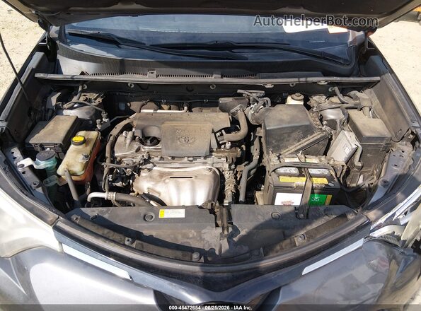 2T3YFREV7GW255986 2016 TOYOTA RAV4 Gray Rear view