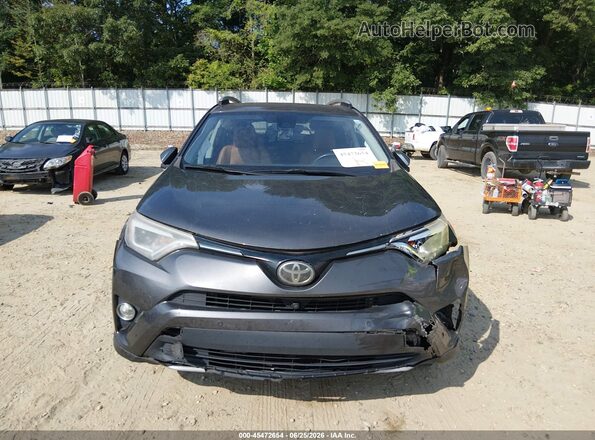 2T3YFREV7GW255986 2016 TOYOTA RAV4 Gray Instrument cluster view