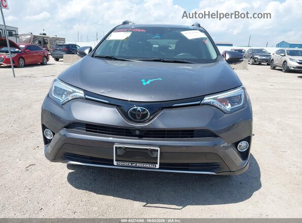2T3YFREV9JW450818 2018 TOYOTA RAV4 Gray Դիմացի տեսք