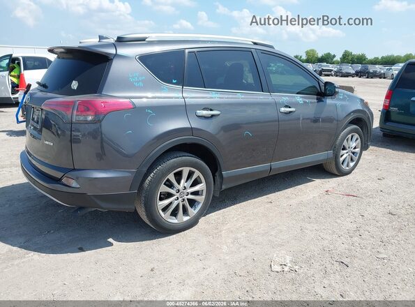 2T3YFREV9JW450818 2018 TOYOTA RAV4 Gray Հետևի աջ