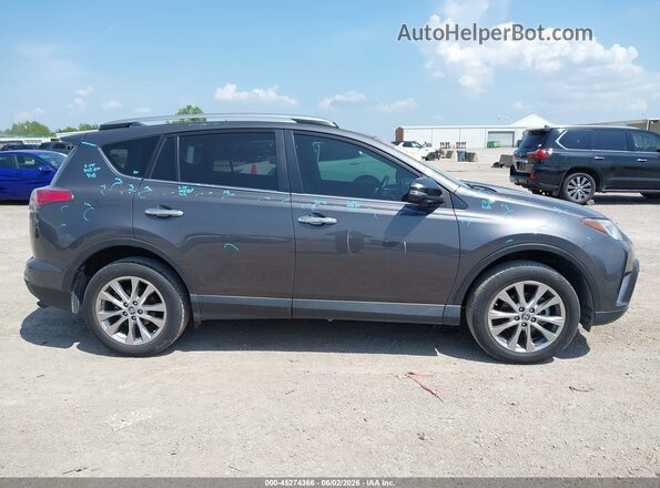 2T3YFREV9JW450818 2018 TOYOTA RAV4 Gray Սալոնի հետևի տեսք
