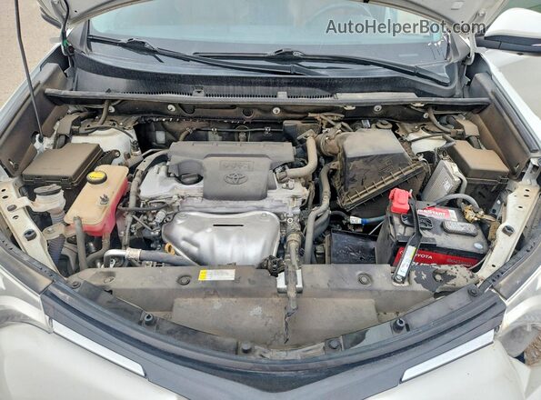 2T3YFREVXGW277609 2016 TOYOTA RAV4 White Widok wnętrza z tyłu