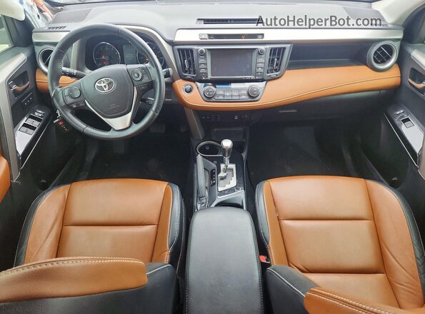 2T3YFREVXGW277609 2016 TOYOTA RAV4 White Widok deski rozdzielczej